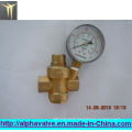Brass Pressure Reducing Valve with Watch (a. 0208)